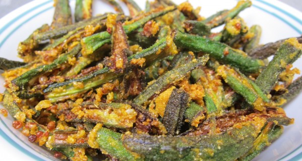 Besan bhindi recipe