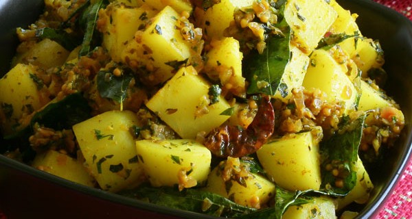 Aloo mint fry