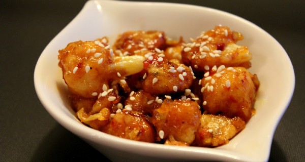 HONEY LEMON CRISPY CAULIFLOWER