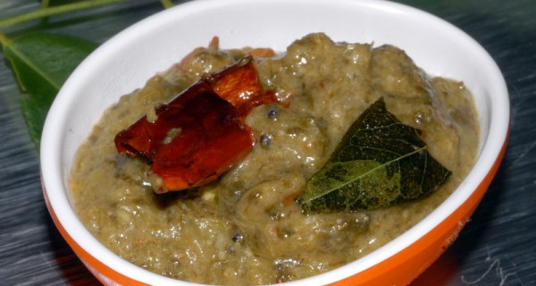 Khatti Palak Chutney