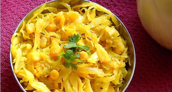 Cabbage upkari recipe