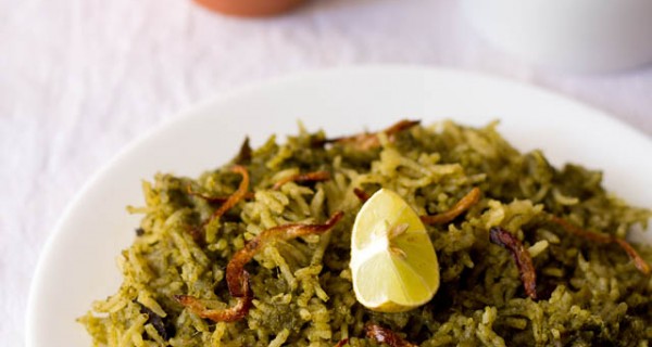 palak biryani recipe