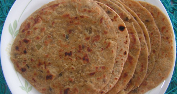 Sweet Potato Roti poli