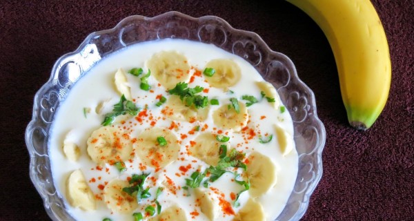 Banana Curd Salad