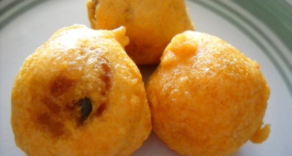 Raw Banana Yam Bonda