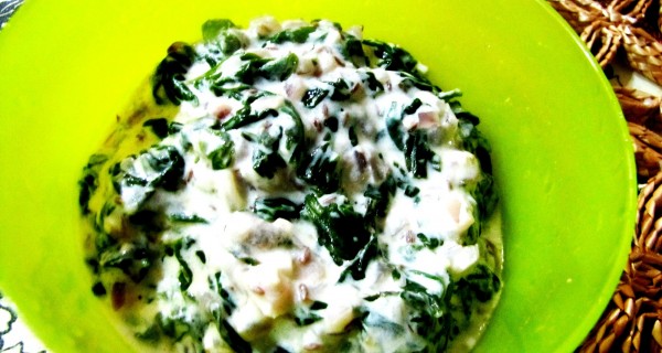 Spinach Curd Curry